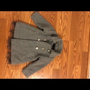 Steve Madden Gray Peacoat